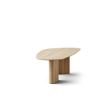 Tangent spisebord, rektangulær hvidolieret eg fra DK3 - 8 - Jacobsen Plus