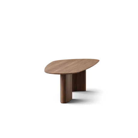 Tangent spisebord, rektangulær olieret valnød fra DK3 - 2 - Jacobsen Plus