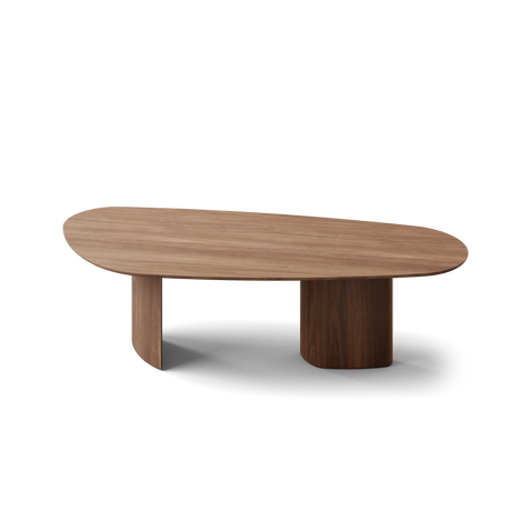 Tangent spisebord, rektangulær olieret valnød fra DK3 - L240 x W110 x H72 cm - Jacobsen Plus