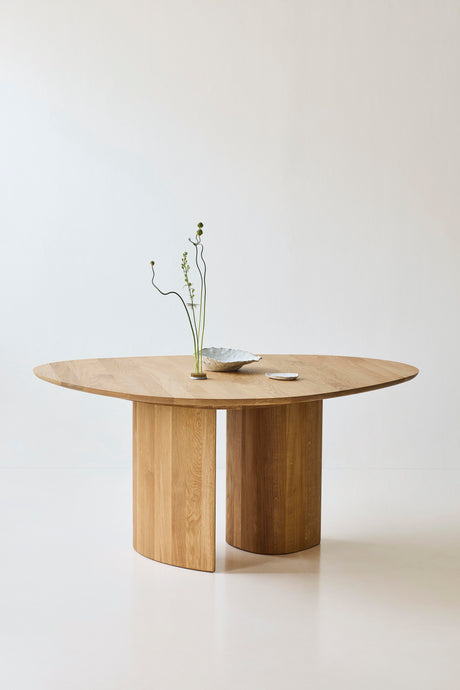 Tangent spisebord, rund Ø136 fra DK3 - 1 - Jacobsen Plus