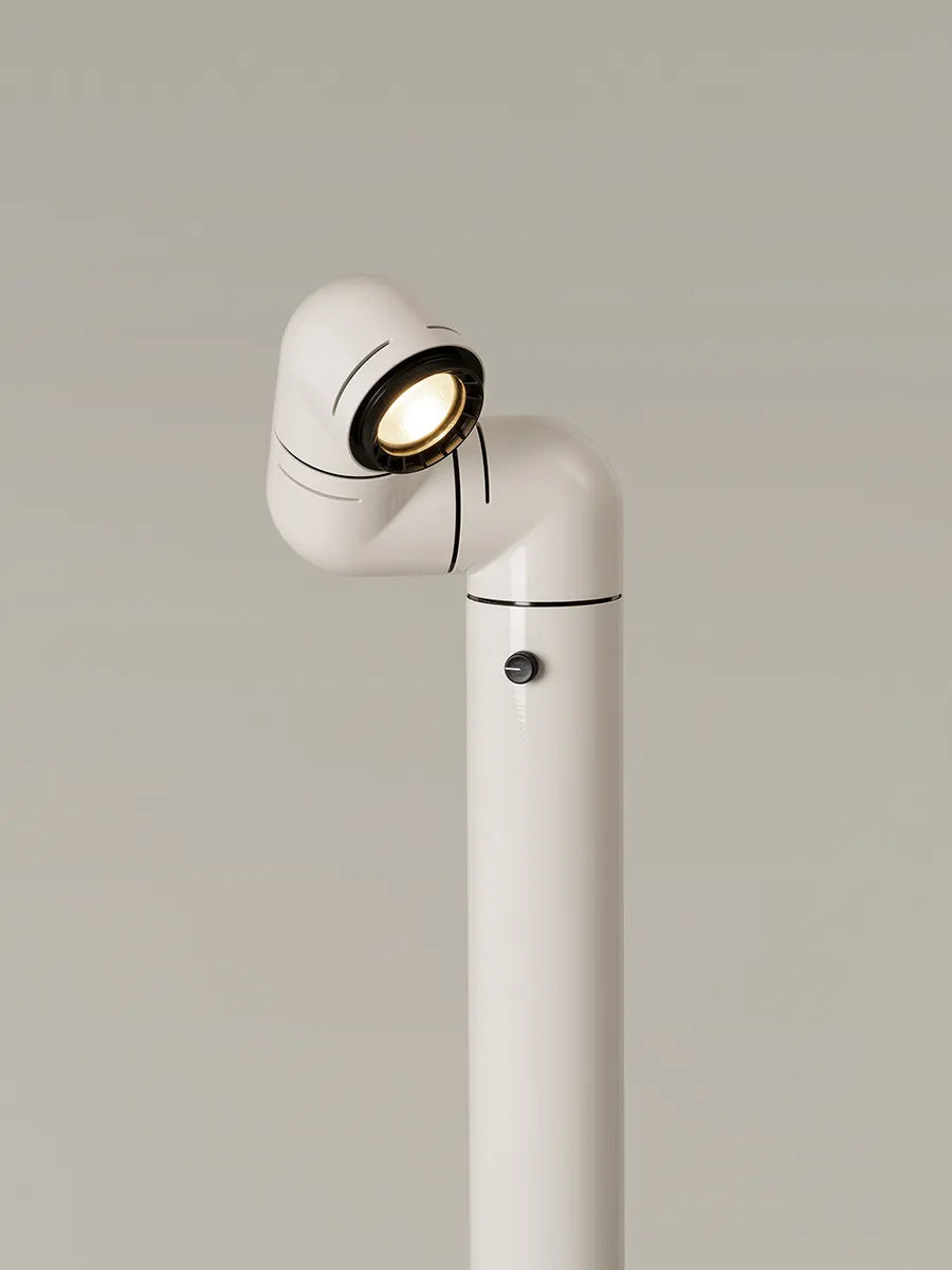 Tatu Alta Gulvlampe, white grey fra Santa and Cole - 9 - Jacobsen Plus