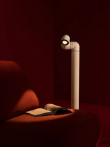 Tatu Alta Gulvlampe, white grey fra Santa and Cole - 5 - Jacobsen Plus