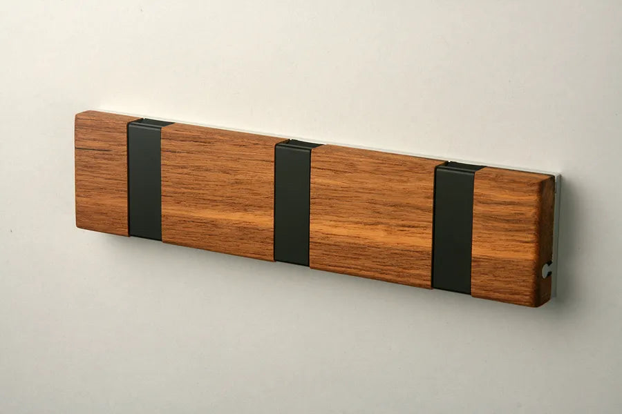 KNAX Lite 3 fra LoCa - Teak / Oliebehandlet - sorte knager - Jacobsen Plus