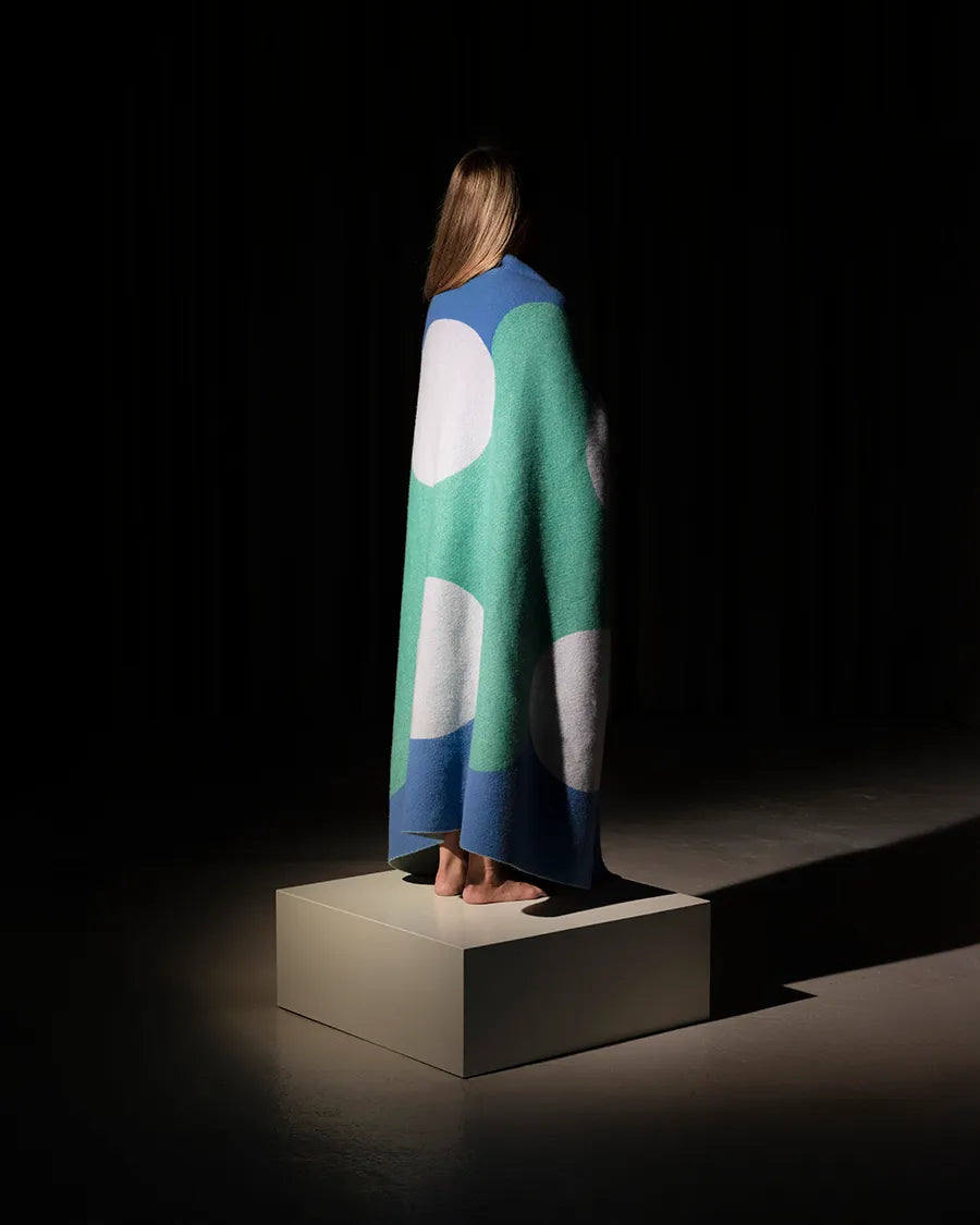 Teenagers from Mars Plaid, white/blue/leaf fra raawii - 2 - Jacobsen Plus