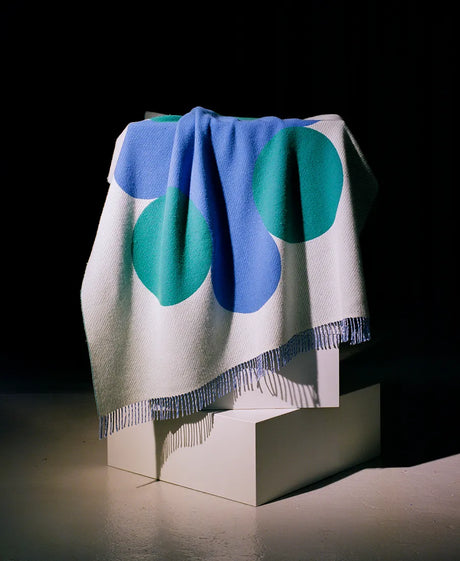 Teenagers from Mars Plaid, white/blue/leaf fra raawii - 3 - Jacobsen Plus