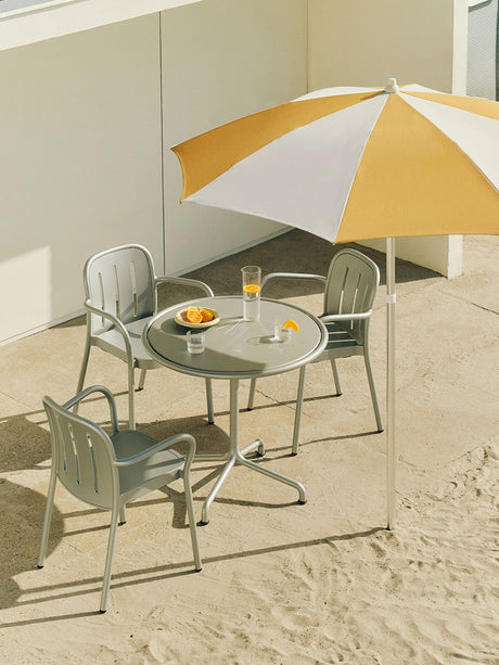 Deville Table, Ø80 cm fra Hay - Anthracite - Jacobsen Plus