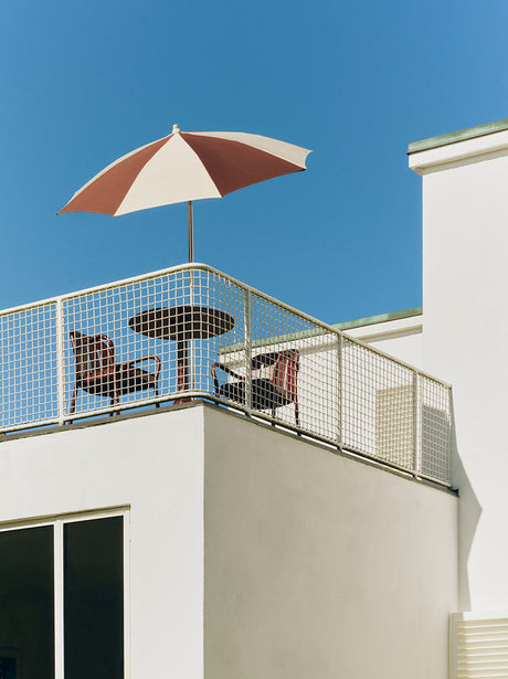 Terrazza Parasol, Octagon fra HAY - Off-white and ochre - Jacobsen Plus