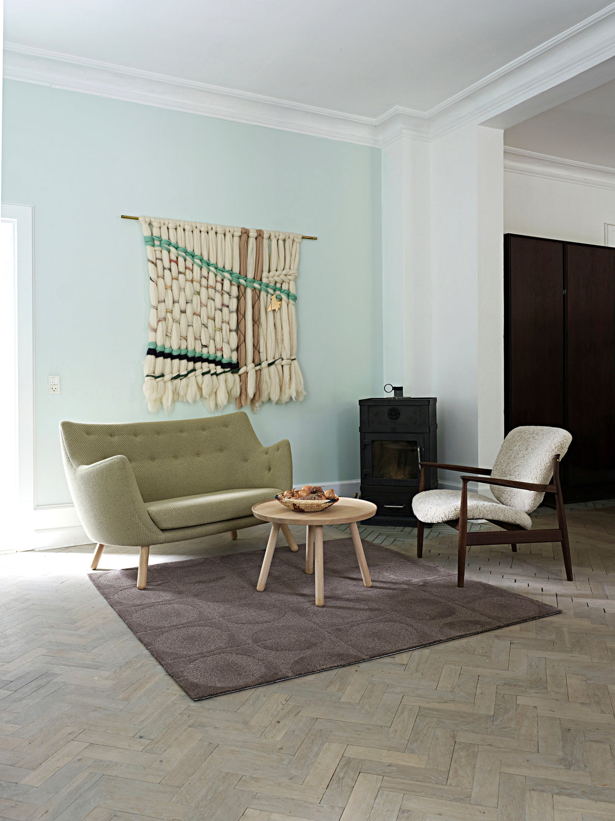 Poet sofa, eg klar olie af Finn Juhl - 1 - Jacobsen Plus