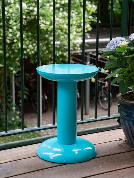 Thing Sidebord/Skammel, turquoise fra raawii - 3 - Jacobsen Plus