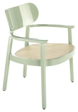 119 F lænestol fra Thonet - Nature - High Gloss beech mint - Jacobsen Plus