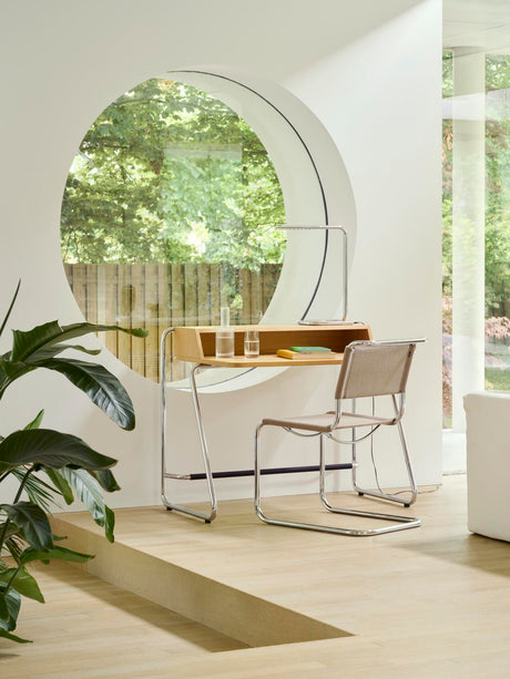 S 33 V cantilever chair fra Thonet - Chrome - Nobel 61297 - Without gliders - Jacobsen Plus