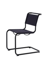 S 33 V cantilever chair fra Thonet - Deep Black - Cento Deep - Plastic gliders black - Jacobsen Plus