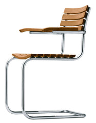 S 40 F Outdoor cantilever chair, med armlæn fra Thonet