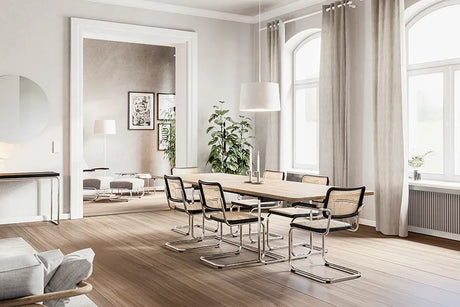 S 64 V Spisebordsstol fra Thonet - Sortlakeret bøg - Jacobsen Plus