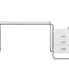 Lacquer pure white RAL 9010 - 1 large corpus outside right
