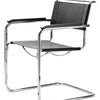 Butt leather Black - stained beech I black TP 29
