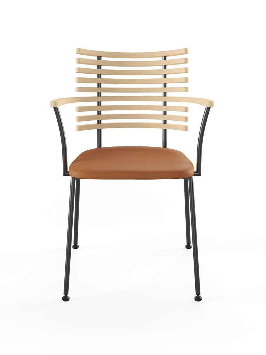 Tiger Armstol, cognac læder fra Naver Collection