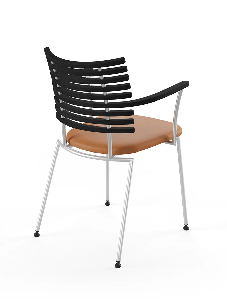 Tiger Armstol, cognac læder fra Naver Collection