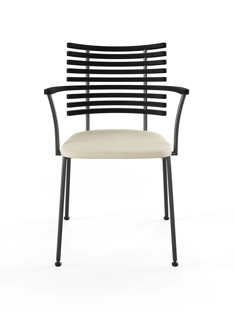 Tiger Armstol, creme læder fra Naver Collection