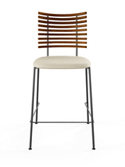 Tiger Barstol, creme læder fra Naver Collection