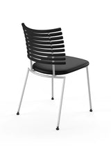 Tiger Stol, sort læder fra Naver Collection - 29 - Jacobsen Plus