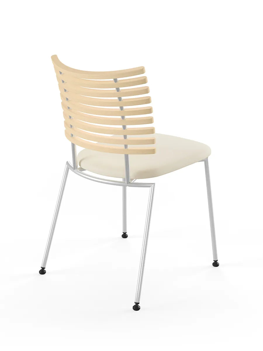 Tiger Stol, creme læder fra Naver Collection