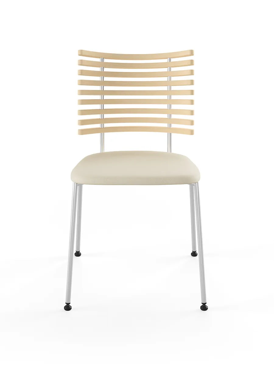 Tiger Stol, creme læder fra Naver Collection