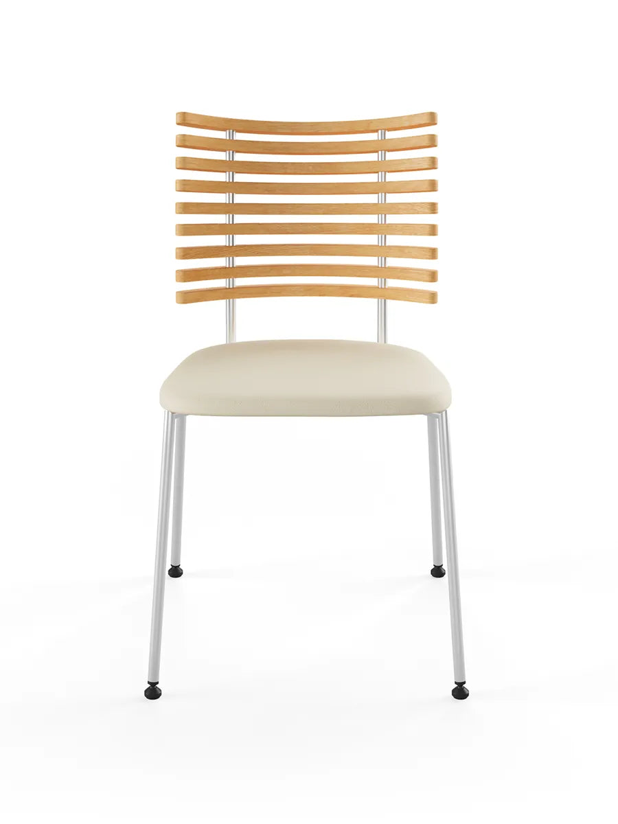 Tiger Stol, creme læder fra Naver Collection