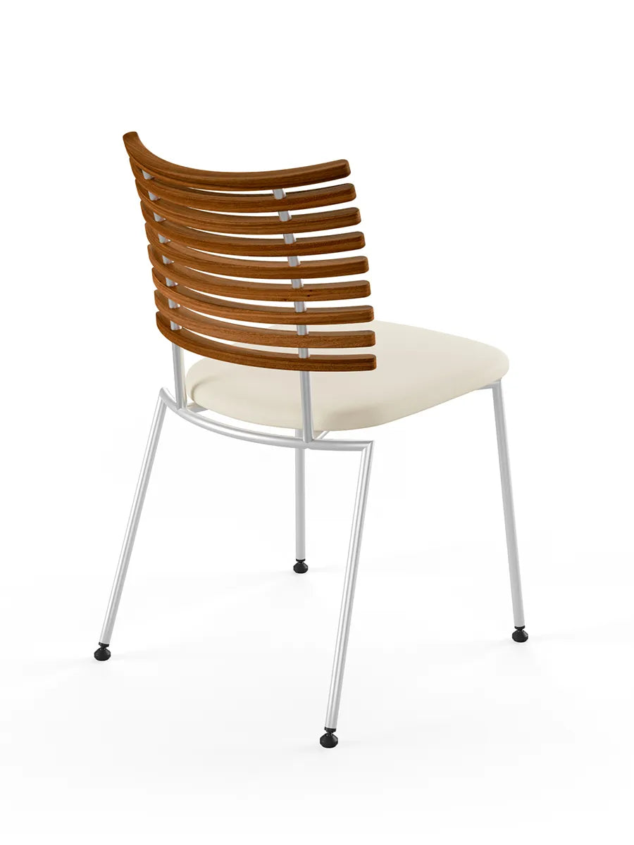 Tiger Stol, creme læder fra Naver Collection