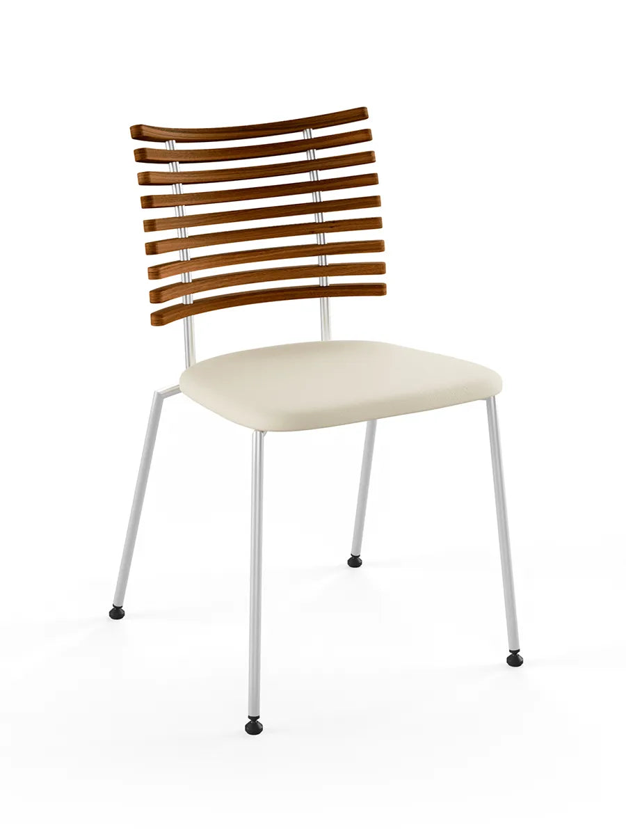 Tiger Stol, creme læder fra Naver Collection