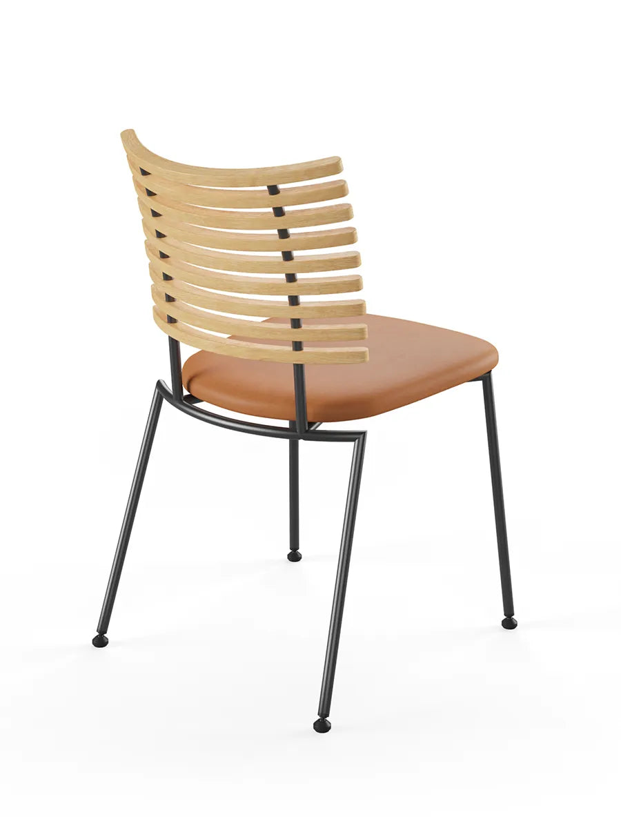 Tiger Stol, cognac læder fra Naver Collection