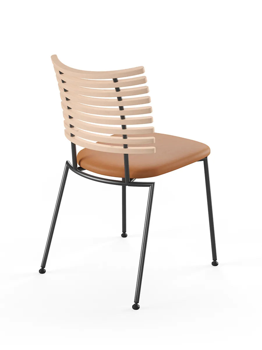 Tiger Stol, cognac læder fra Naver Collection