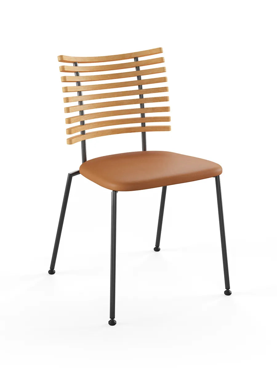 Tiger Stol, cognac læder fra Naver Collection