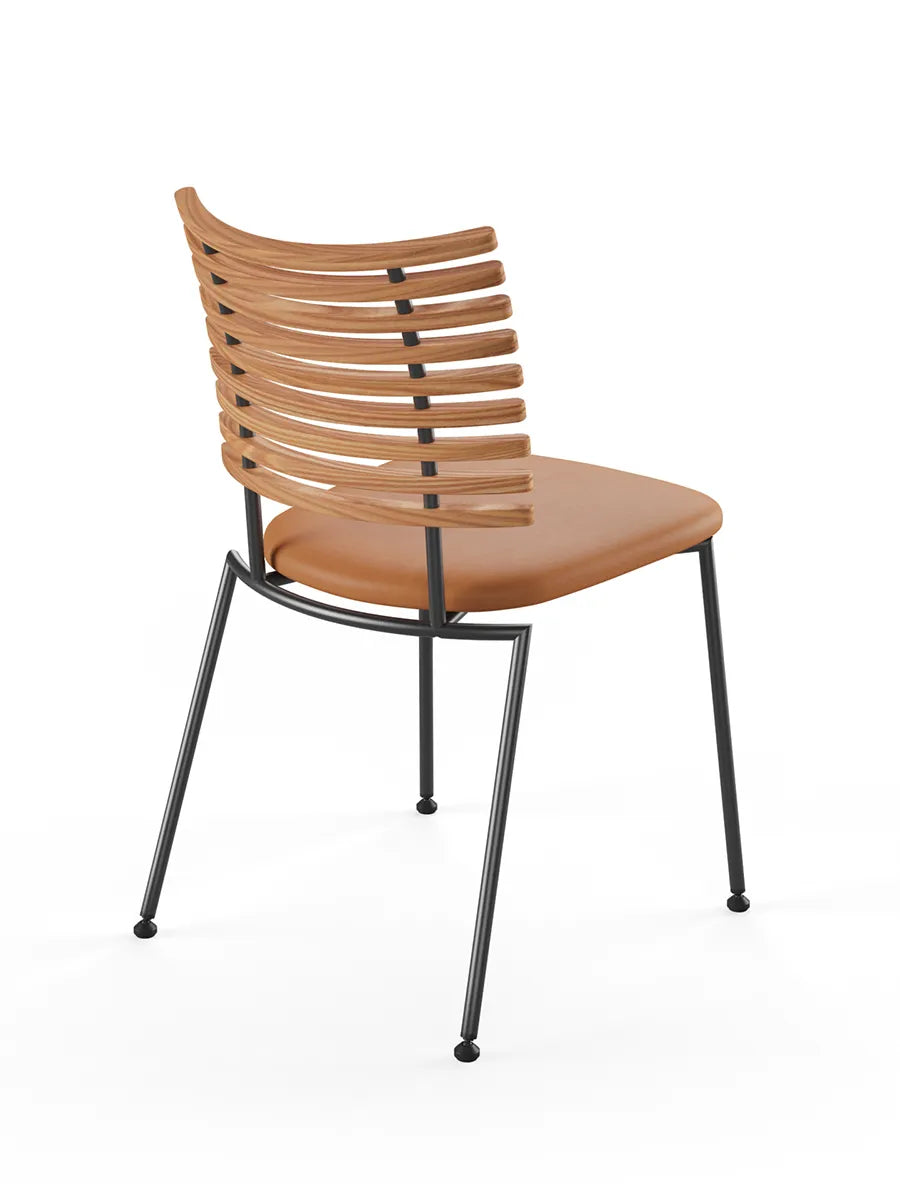 Tiger Stol, cognac læder fra Naver Collection