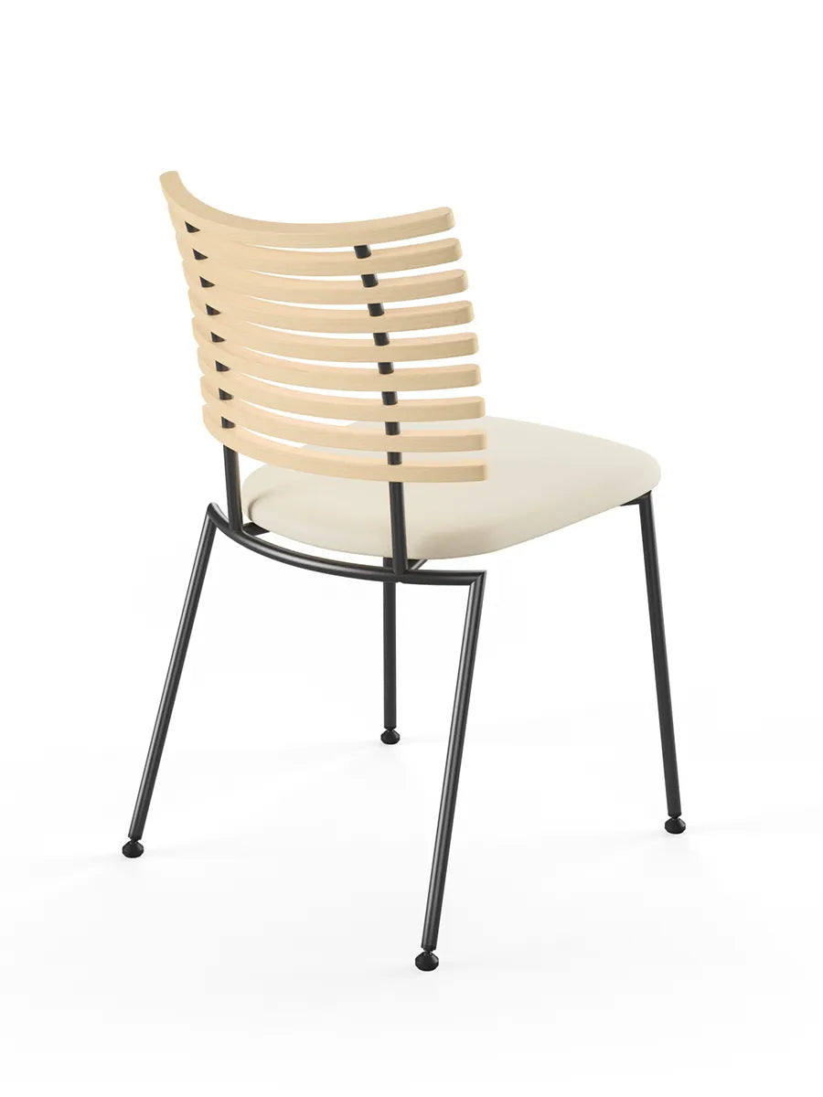 Tiger Stol, creme læder fra Naver Collection