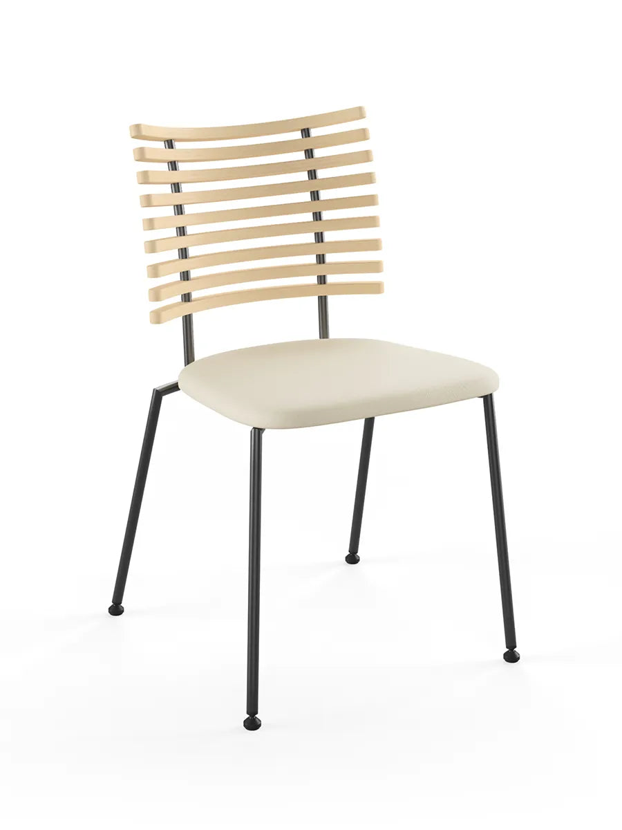 Tiger Stol, creme læder fra Naver Collection