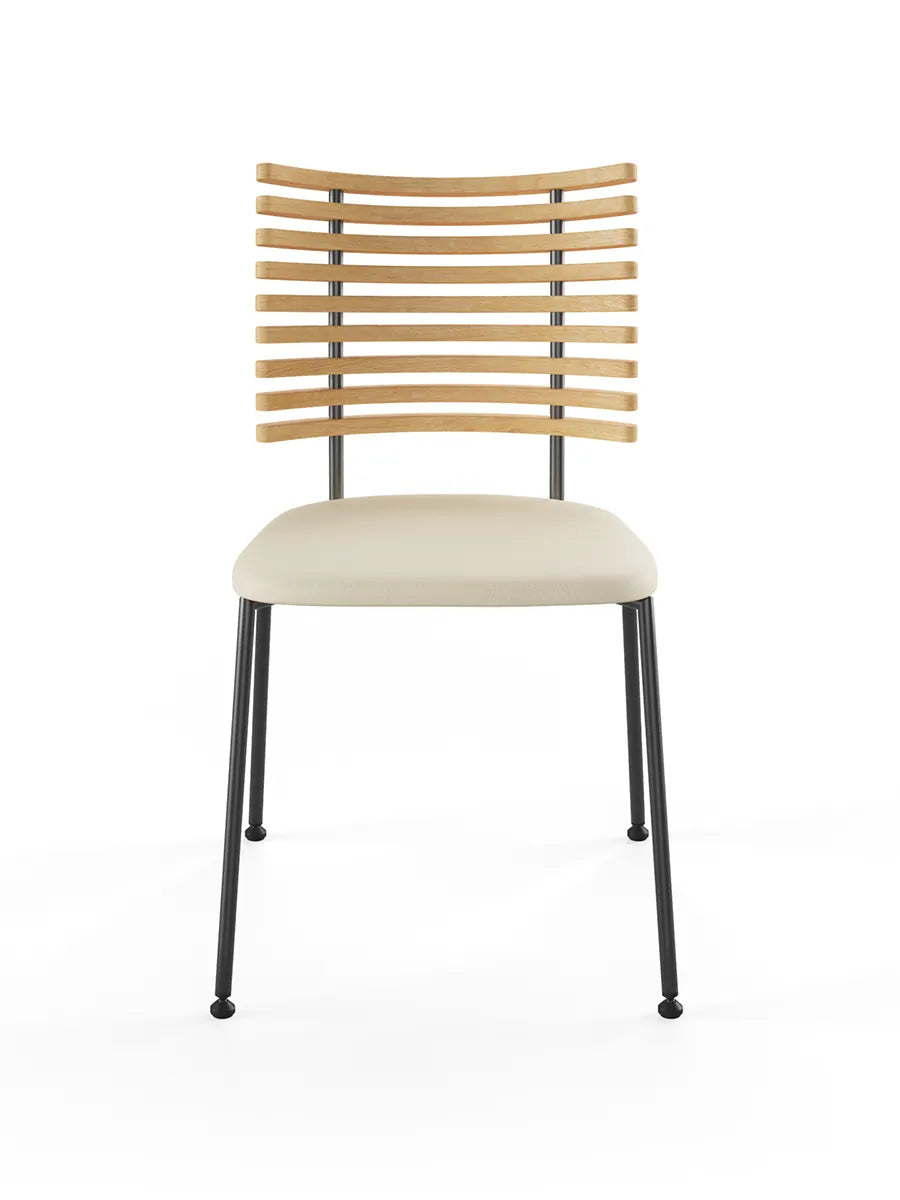 Tiger Stol, creme læder fra Naver Collection