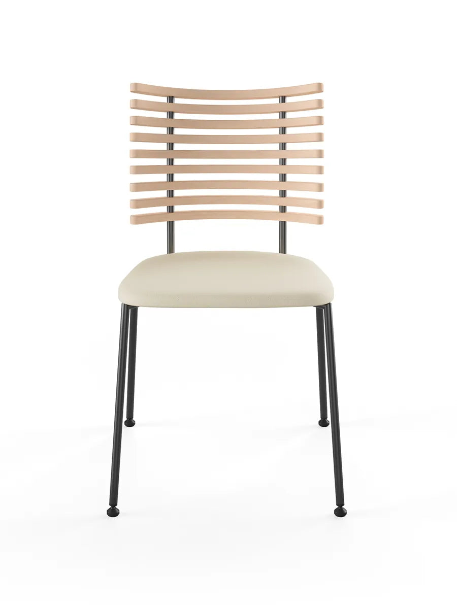 Tiger Stol, creme læder fra Naver Collection