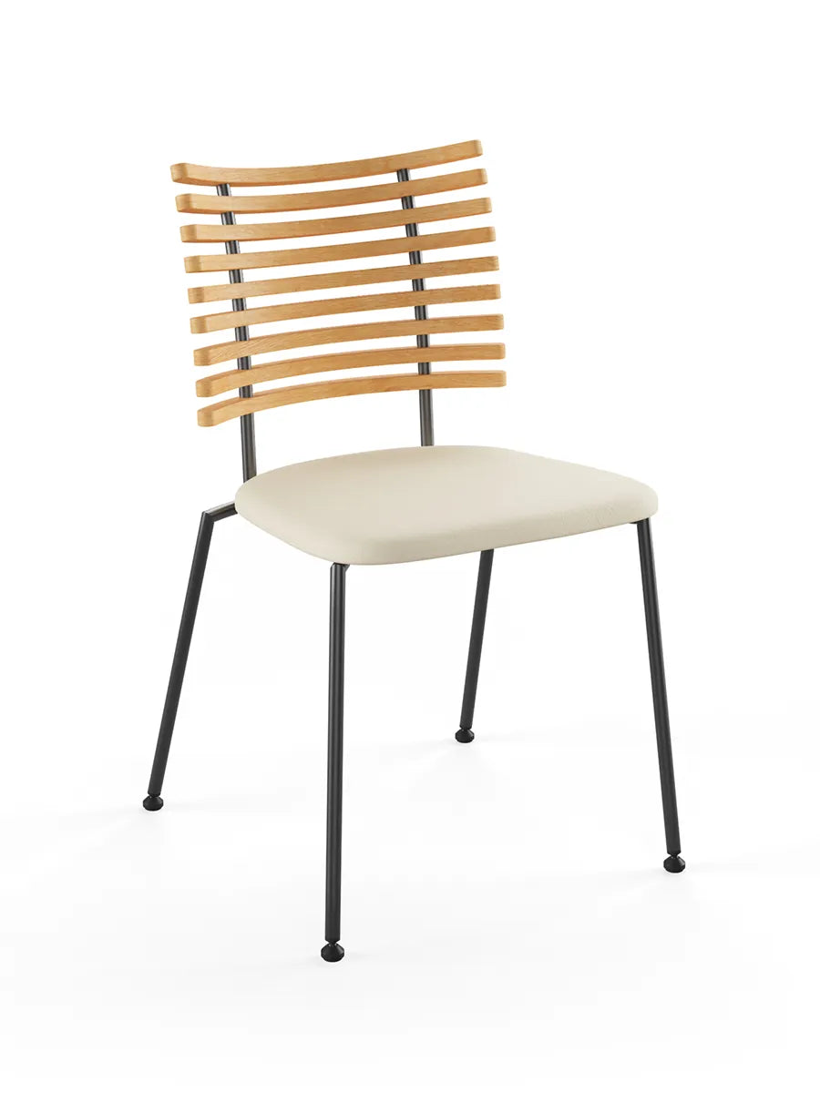 Tiger Stol, creme læder fra Naver Collection