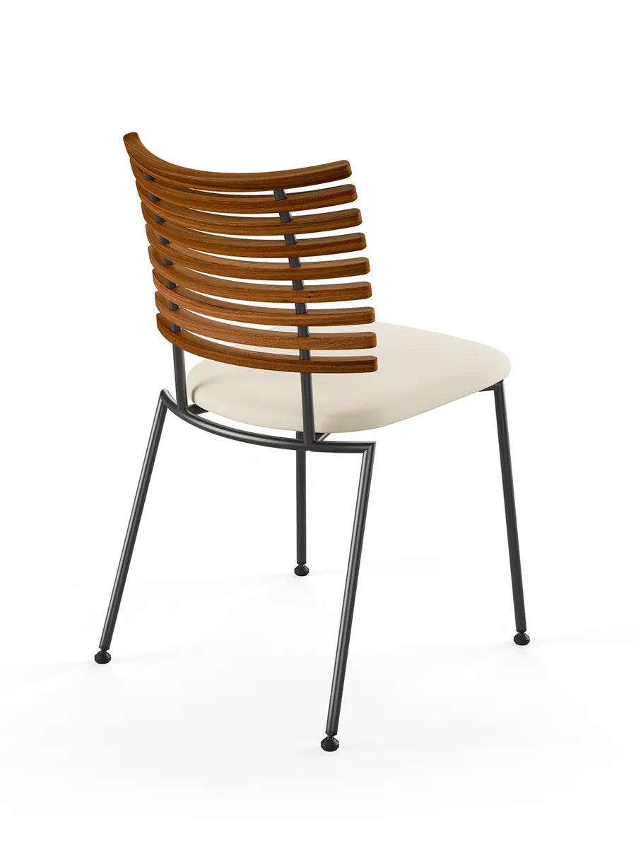 Tiger Stol, creme læder fra Naver Collection