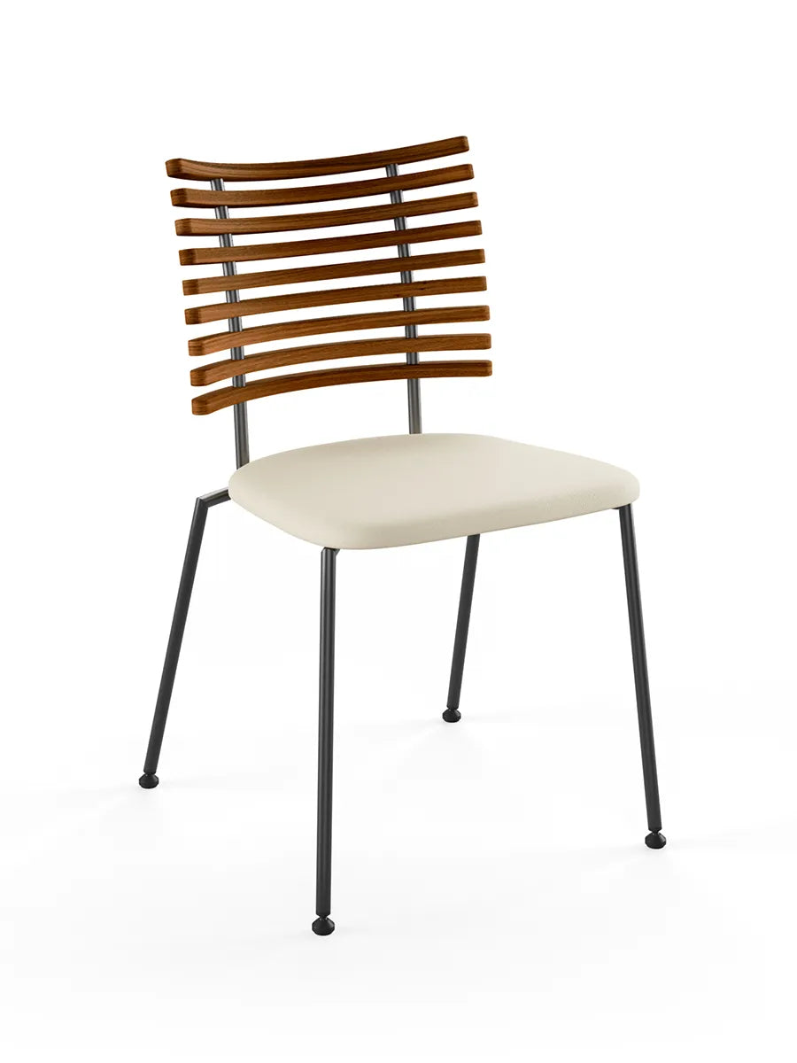 Tiger Stol, creme læder fra Naver Collection