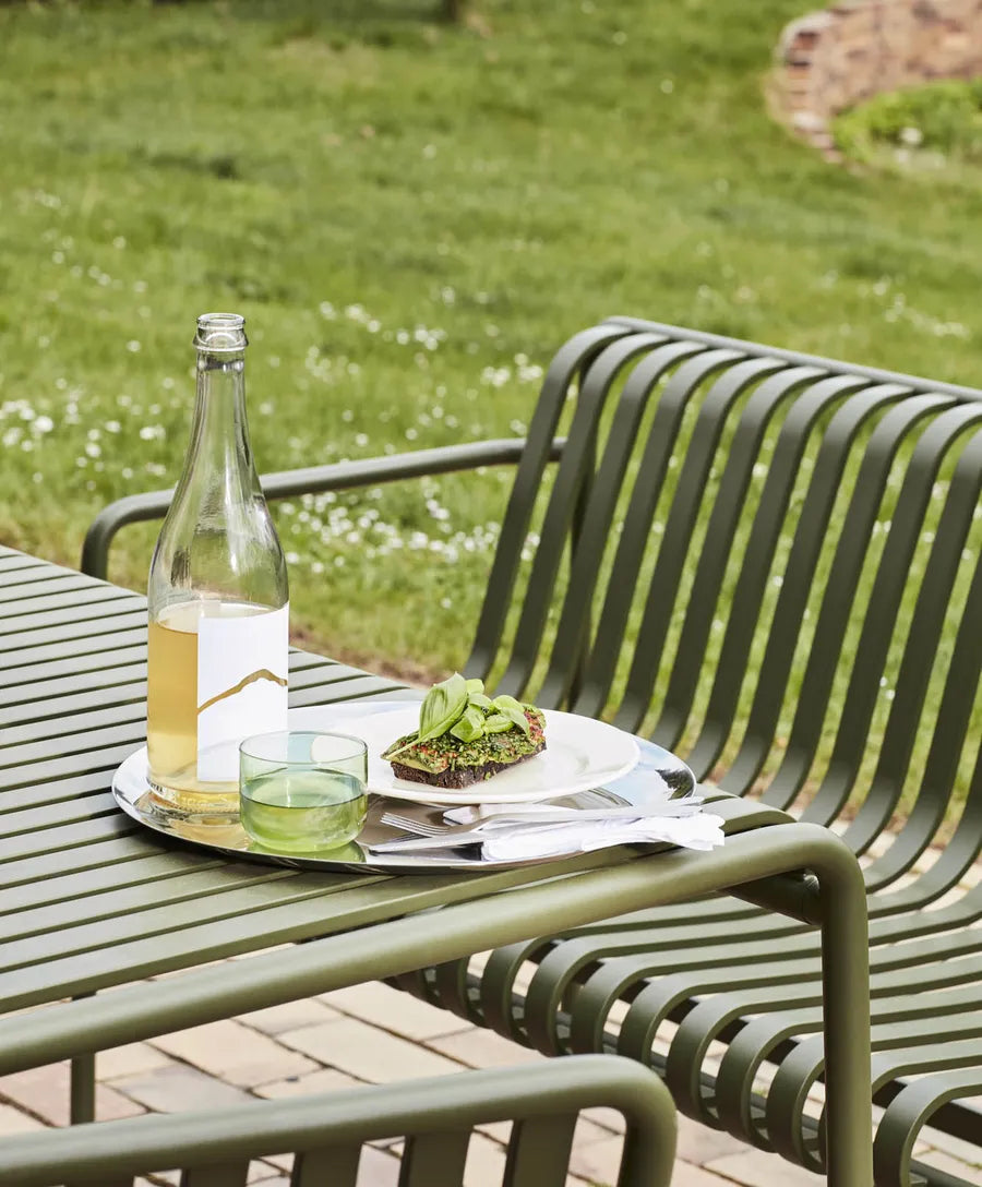 Palissade Dining Bench, olive fra Hay