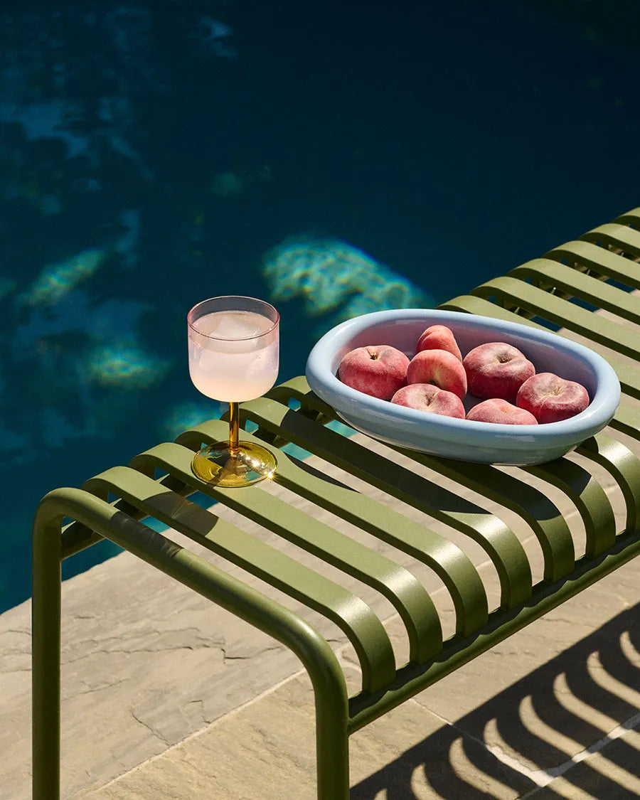 Palissade Bench, antracit fra Hay