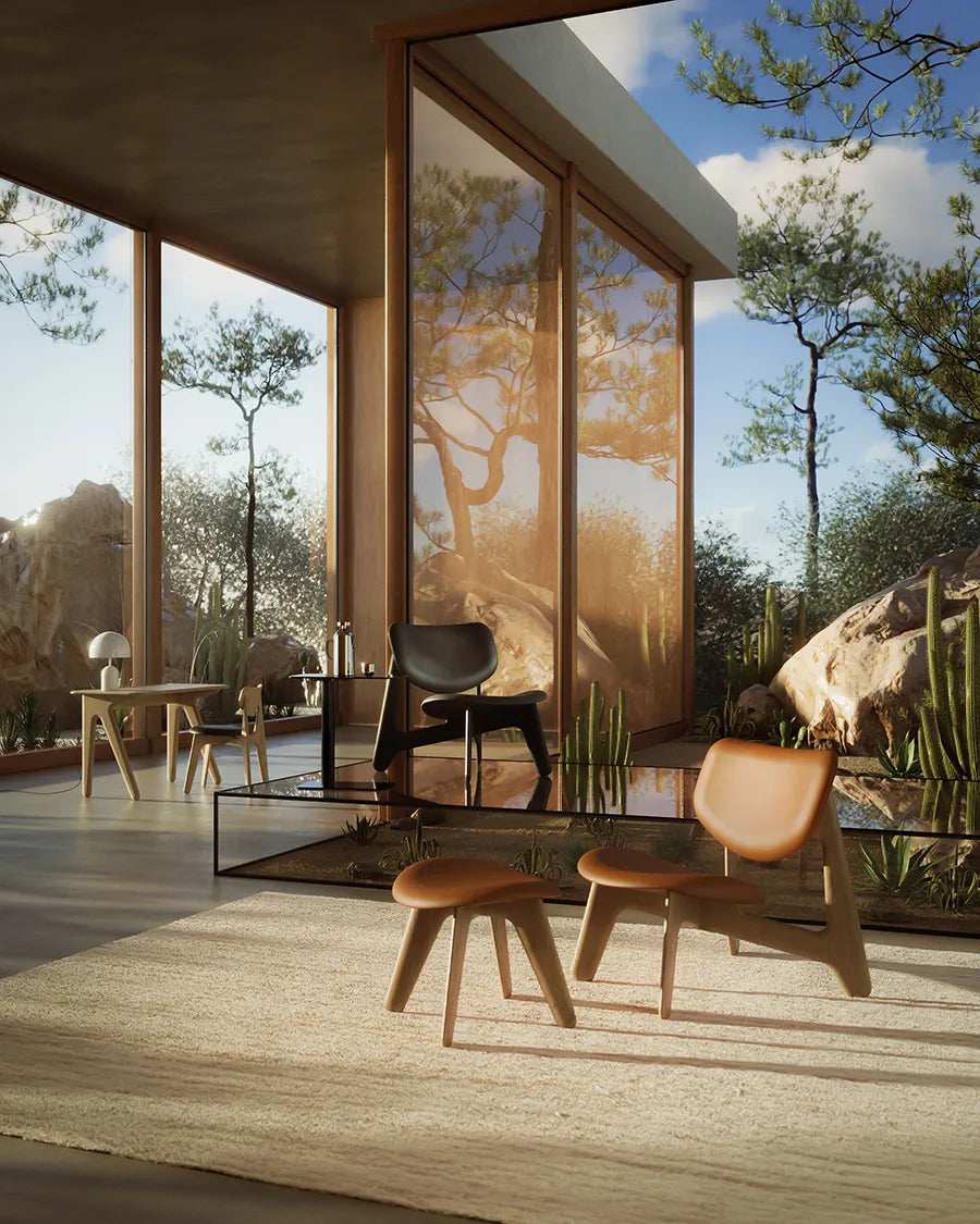 Slab Ottoman fra Tom Dixon - 4 - Jacobsen Plus