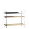 Black: 1 short - Oak: 2 wide