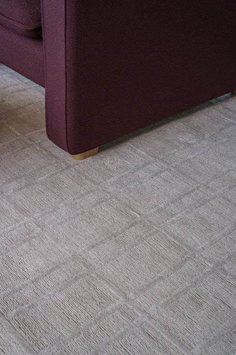Trellis tæppe Ash fra Massiomo - 170 x 240 cm - Jacobsen Plus