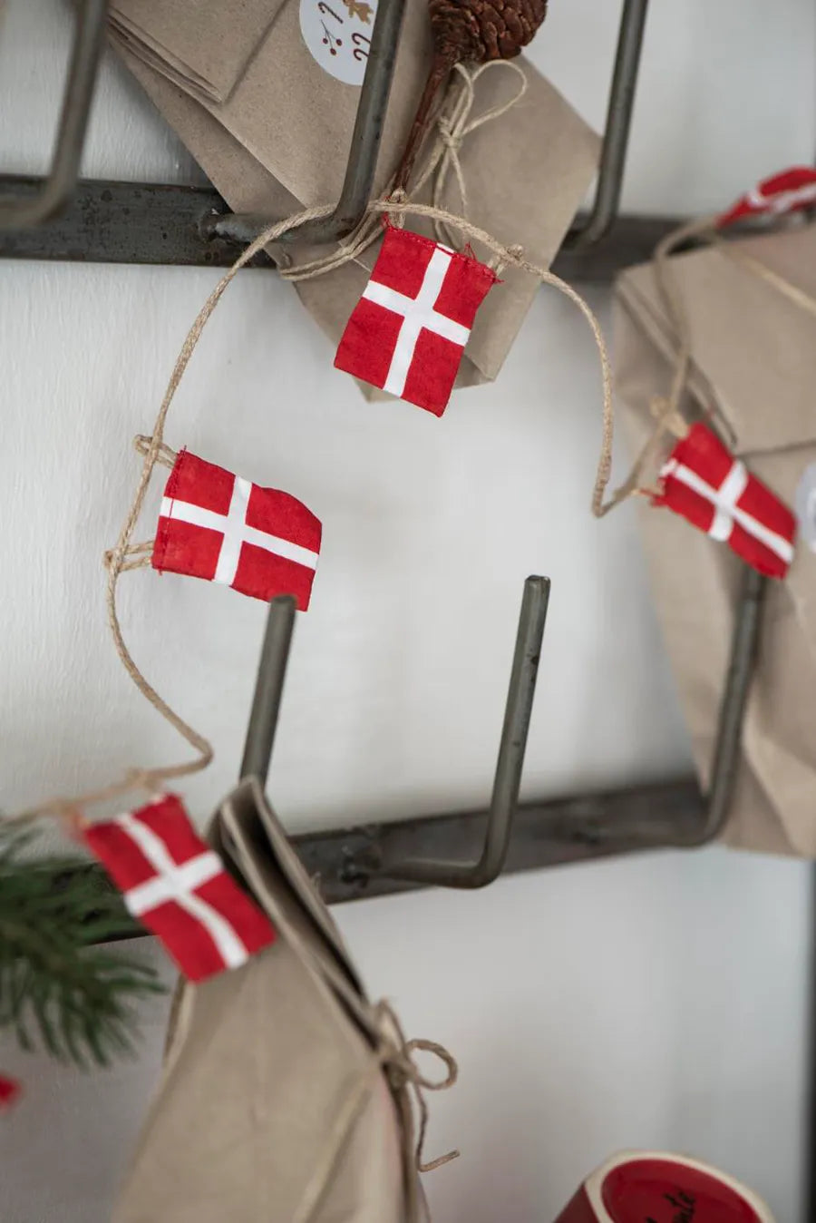 Flagranke m/20 flag, dannebrog fra Ib Laursen - 6 - Jacobsen Plus