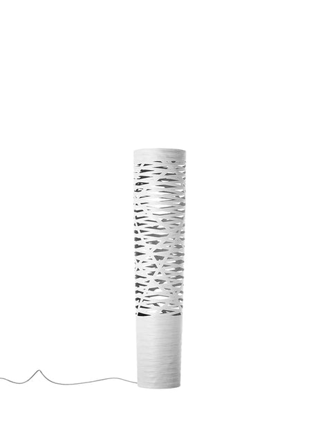 Tress Gulvlampe fra Foscarini - Mellem / Hvid - Jacobsen Plus