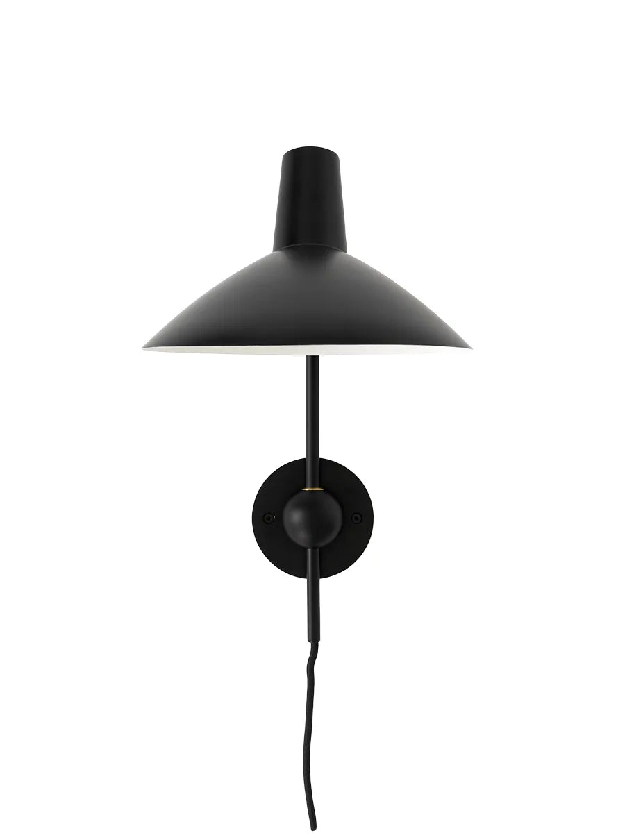 Tripod HM12 Væglampe af Hvidt & Mølgaard - Black - Jacobsen Plus