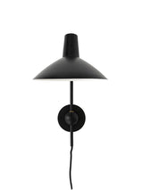 Tripod HM12 Væglampe af Hvidt & Mølgaard - Black - Jacobsen Plus